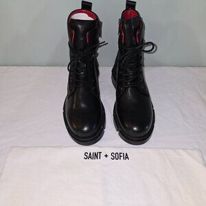 Saint + Sofia New Noho Boot in Black, US Women's Size 8, New in Box